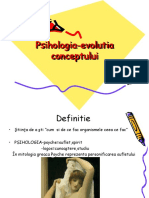 Psihologia-Evolutia Conceptului