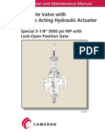 Operacion y Manual de HCR 5000 Psi (Actuador Hidraulico)