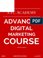 Earn Digital Marketing Certification from ETC Academy