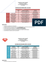 Distribucion Primer Año y Seccion (4034) PDF