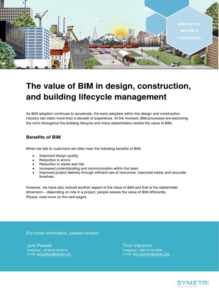 The Value of Bim - en - Fi | PDF | Building Information Modeling ...