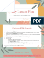 Trity Lesson Plan by Slidesgo