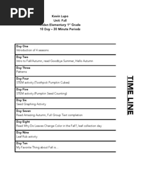time line fall lupo  updated