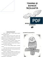 Toamna Si Bufnita Inteleapta Brosura Cu Activitati Integrate PDF