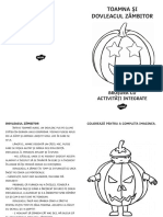 Toamna Si Dovleacul Zambitor - Brosură Cu Activitati Integrate PDF