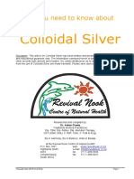 All You Need To Know About Colloidal Silver PDF