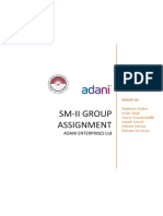 Sm-Ii Group Assignment: Adani Enterprises LTD