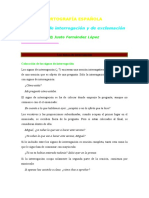 Ortografía de Exclamaciones e Interrogaciones