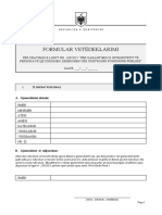 Formulari Final I Vetëdeklarimit | PDF