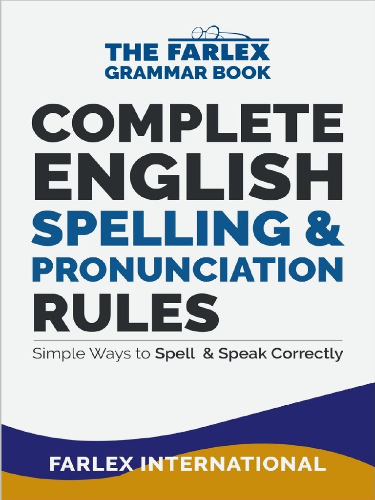 Farlex Grammar 03 Complete English Spell Farlex International Pdf Vowel Consonant