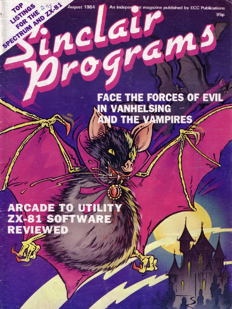 SinclairPrograms22 Aug84 PDF | PDF | Media Technology