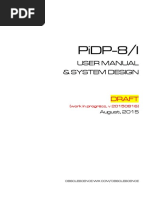 PiDP User Manual System Design DRAFT0816