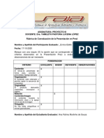 Rúbrica Coevaluación de La Presentación de Enrico Eletto PDF