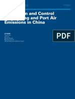 China Controlling Port Air Emissions Report