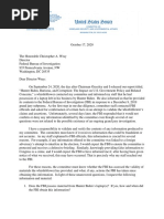 2020-10-17 FBI Wray Letter