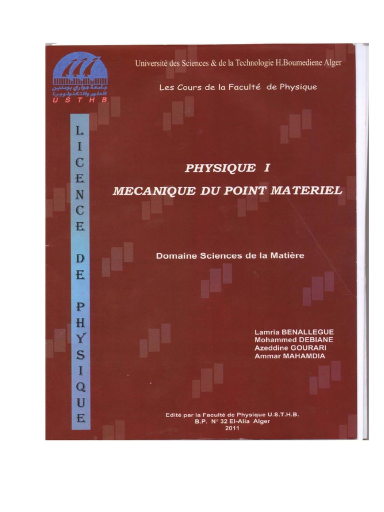Cinematique PDF | PDF | Cinématique | Espace-temps