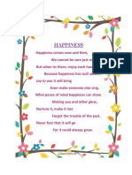 Happiness Assig COLOUR PRINT