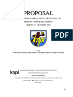 Proposal Musda KNPI Kota Ambon 2020