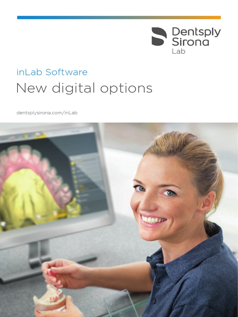 LAB Brochure Inlab Cad Software Design en PDF | PDF | Dental Implant ...