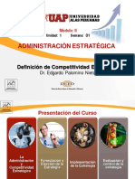 Administración Estratégica Módulo II Unidad 1