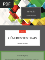 5º ano - Português - Revisão 3º Bimestre