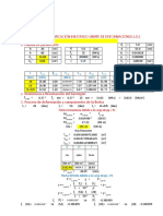 Flexion: Verificación en Estado Límite de Deformación (E.L.D.) 1. Planilla de Parametros