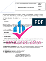 Procedimiento de Matriz Requisitos Legales