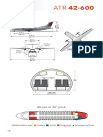 48 Pax at 30" Pitch: Attendant Seat Galley Toilet Baggage Emergency Exits