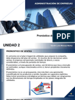 Unidad 2 - Pronostico de Ventas