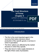The Cost Structure of Firms: Lipsey & Chrystal Economics 13E