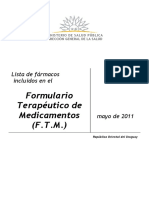 Uruguay Formulario Terapeutico Medicamentos