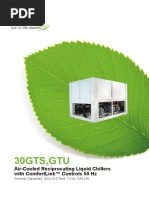 30Gts, Gtu: Air-Cooled Reciprocating Liquid Chillers With Comfortlink™ Controls 50 HZ