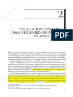 Oscillation Dynamics Analysis Based On Phasor Measurements