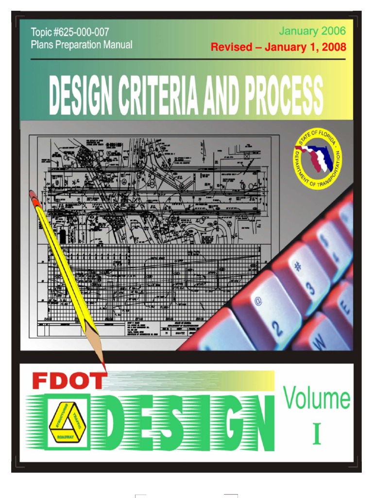 FDOT Plans Preparation Manual Overview | PDF | Lane | Controlled Access ...