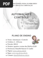 Aula 01 - Automação e Controle