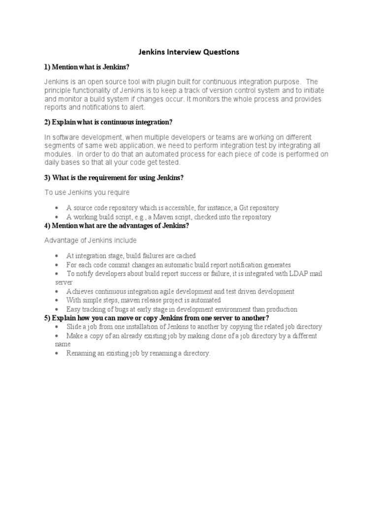 Jenkins Guide for Developers | PDF | Information Technology | Computer ...