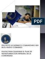 PAC Nuevo Comienzo METODOLOGIA y Didactica UBV