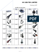 USB-TEK Catalog List for Car MP3