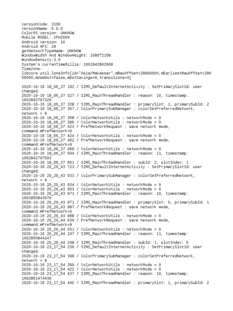 Trace - 2020-10-16 18 - 06 - 42 923 | PDF | Software | System Software
