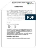 informe topografico