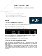 6 - BDL - Retrieve, Group, Filter Dan Pattern Matching