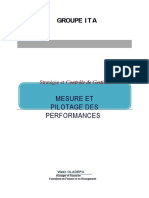 Support de Cours - Stratégie Et Contrôle de Gestion