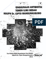 Pedoman Antibiotik Departemen Bedah PDF