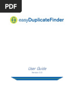 User Guide: Easy Duplicate Finder