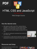 HTML Css and Javascript: For Beginners