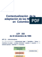 Adopción NIIF Colombia