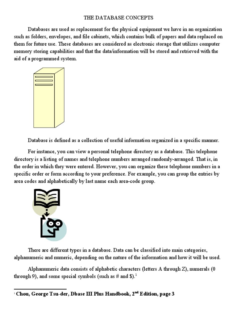 Activity 3 THE DATABASE CONCEPTS | PDF | Databases | Data