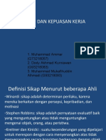 Sikap Dan Kepuasan Kerja-1