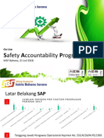 Safety Accountability Program: Go Live