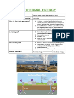 Geothermal Energy: Origin? Renewable or Nonrenewable? How Is Electricity Generated?